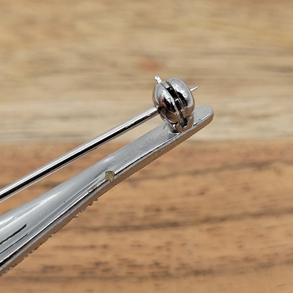 Very Intricate French Art Deco Revival Silver Plated  Rhinestone Centerpiece - Picture 5 of 10